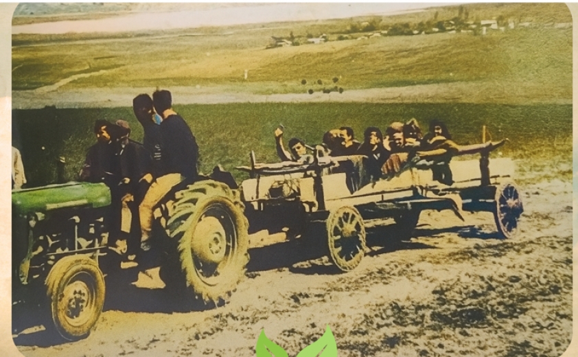 1966 Hamzabey Köyü, Ankara Üniversitesi Ziraat Fakültesi öğrencileri