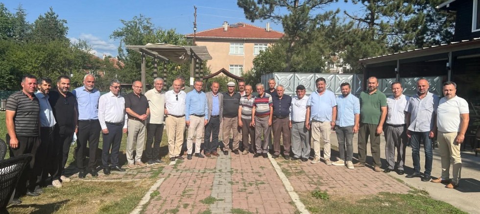 AK Parti  Bolu Milletvekili Yüksel Coşkunyürek Yeniçağa’da Muhtarlarla Buluştu