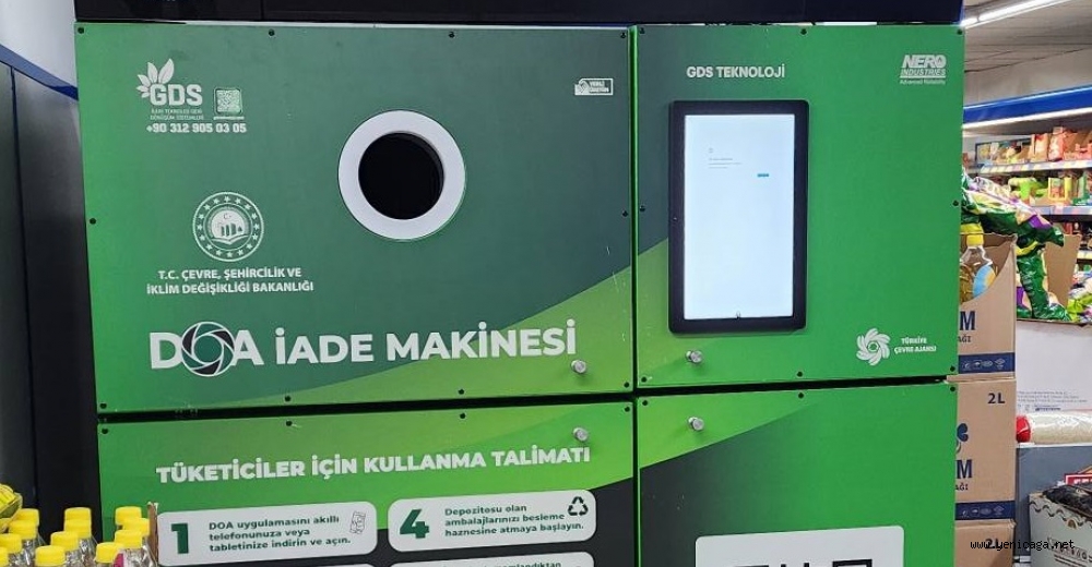 DEPOZİTOLU AMBALAJ SİSTEMİ YENİÇAĞA’DA KURULDU
