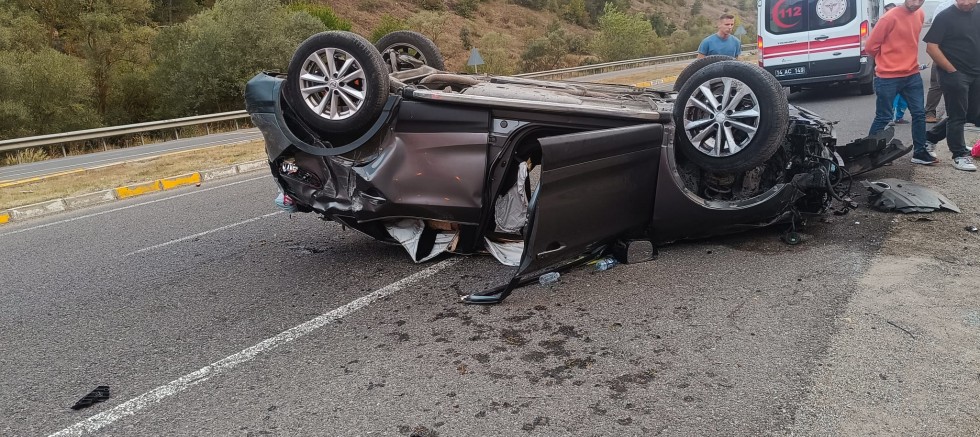 Eskiçağa Mevkiinde Tek Taraflı Trafik Kazası: 1 Yaralı