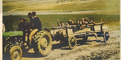 1966 Hamzabey Köyü, Ankara Üniversitesi Ziraat Fakültesi öğrencileri