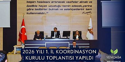 2026 Yılı 1. İl Koordinasyon Kurulu Toplantısı Yapıldı
