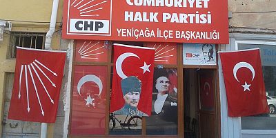 CHP Yeniçağa İlçe Örgütü Kongreye Gidiyor