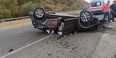 Eskiçağa Mevkiinde Tek Taraflı Trafik Kazası: 1 Yaralı