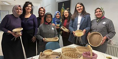 Meslek Yüksekokulu’nda 8 Mart’a Özel Bambu Sepet Atölyesi