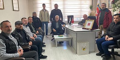 Yeniçağa Şoförler Odası’nda Yeni Dönem: Özkan Narin’e Tebrik Ziyareti