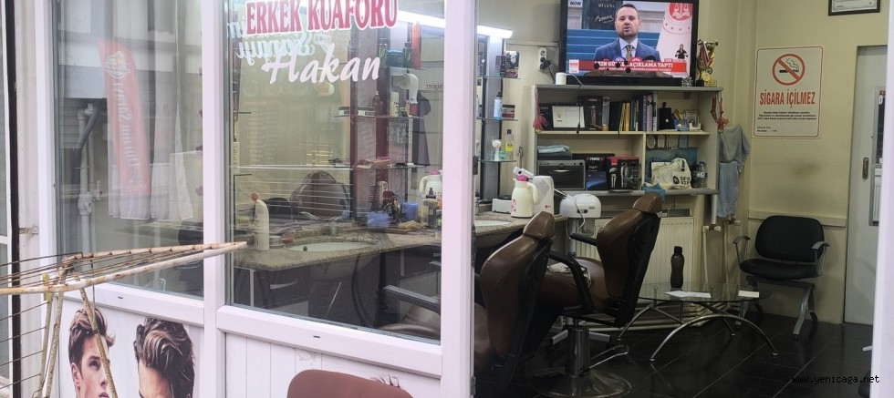 Yeniçağa’da Berber Salonuna Hırsız Girdi
