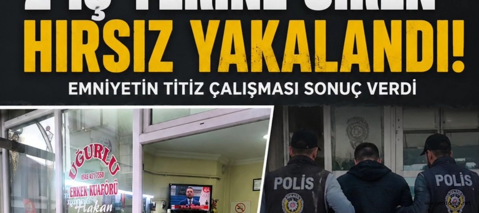 YENİÇAĞA’DA HIRSIZLIK OLAYININ ŞÜPHELİSİ YAKALANDI