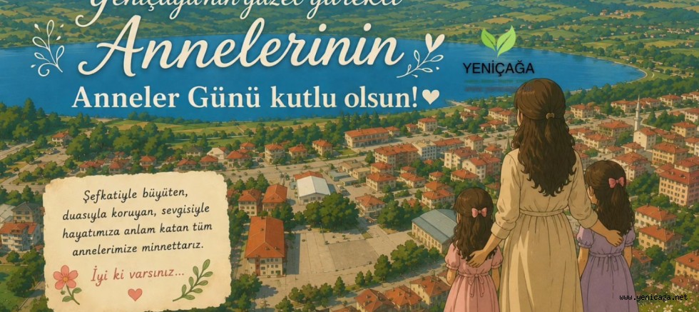 Yeniçağa’yı ise annelerimizin emeği, duası ve sevgisi güzelleştirir.