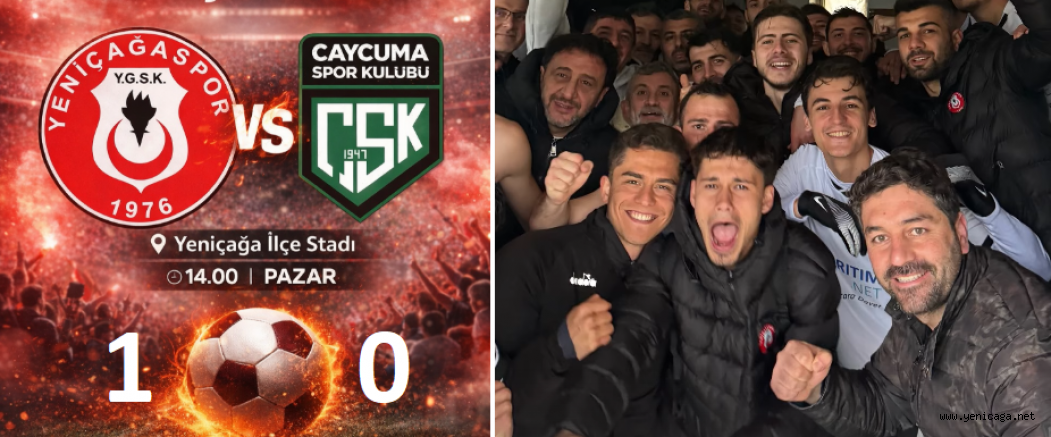 Yeniçağaspor’dan Hayati Galibiyet: Umutları Yeşerten 3 Puan 